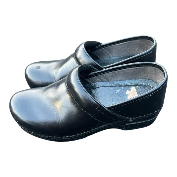 Dansko Black Comfort Clogs - Picture 3 of 5